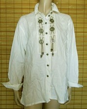 NATURFARBENE TRACHTENBLUSE - LEINEN - ARIDO - GR. 42