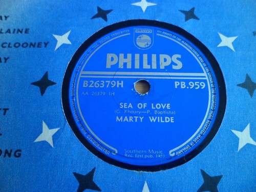 Marty wilde sea love - wilde:, of