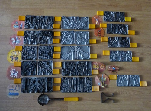 Zinnfiguren gießformen - 15,