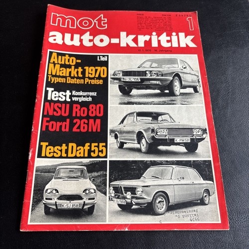 Mot ro80 nsu ford 26m - ford,