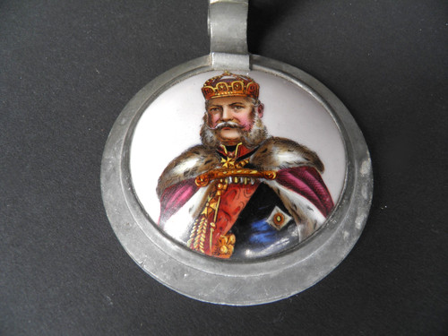 Alter bierkrugdeckel wilhelm - wilhelm, 1