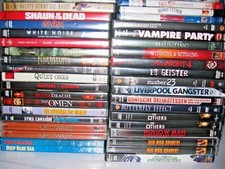 Auswahl an Horrorfilmen /