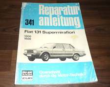 FIAT 131 SUPERMIRAFIORI 1300 1600 Motor Getriebe Fahrwerk WERKSTATT HANDBUCH