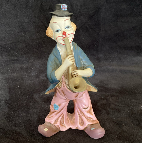 Vintage clown figur mit - clown,