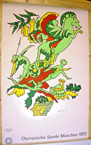 Poster plakat olympische - poster/plakat,