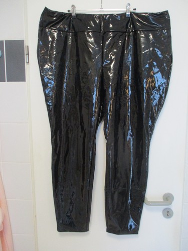 Schwarze lackhose 5 x - ,