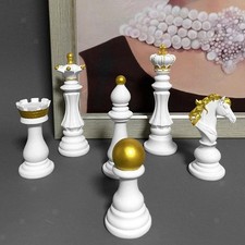 Kreative Schachfiguren Statue