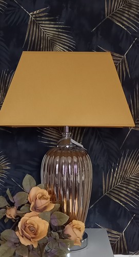Lampenschirm trapez chintz - trapez,