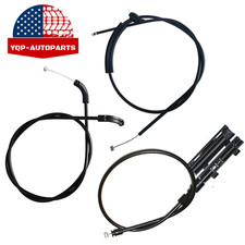 3PCS Engine Hood Release Cable