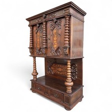 Neo Renaissance Historismus Schrank Anrichte Barock Fassaden Vertiko Buffet 19j