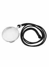 Steampunk Monokel silbern -