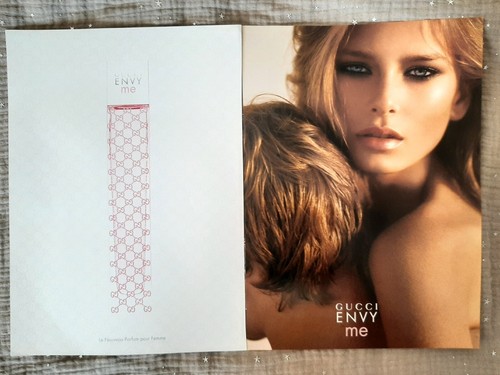 Werbepapier parfum gucci - werbepapier, envy