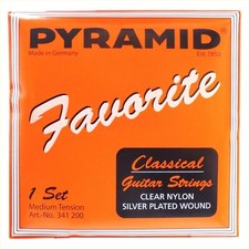Pyramid Nylon Favorite | Konzert-Gitarren-Saiten Made in Germany | 341 200 | NEU