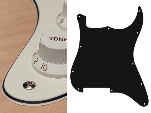 Pickguard strat vintage weiß - pickguard,