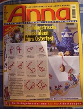 ANNA -SPASS MIT HANDARBEITEN-, BURDA VERLAG HEFT 4/2000,  gebr.