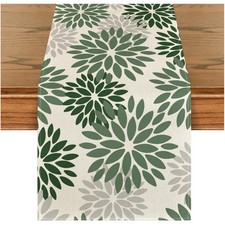 Tischläufer Blumen Wald Grün