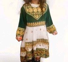 Traditionelles Afghanisches Kleid Kochi Mädchen Tracht Orientalisch Gr 128