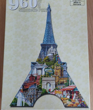 Silhouette Puzzle 960 Teile Eielturm