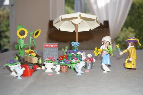 Playmobil 5343 blumenstand - blumenstand,