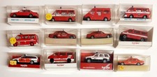 Lot 12 x Feuerwehr  Herpa Rietze 1:87 Modellbau OVP #3