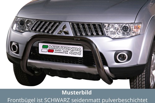 Frontbügel edelstahl schwarz - frontbügel,