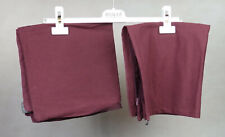 Kissenhülle / Kissenbezug 2 Stück Linum Elements weinrot 50 cm x 50 cm gebraucht