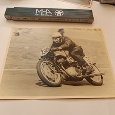 Original Foto NSU Rennmaschine Rennen Motorrad N17