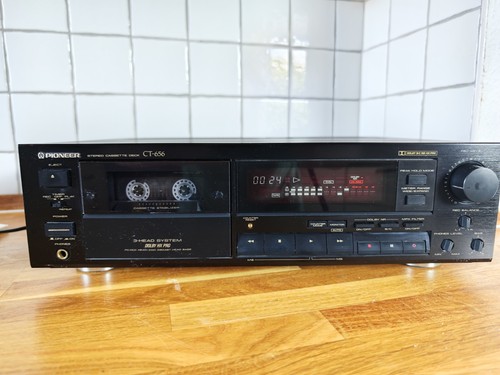 Pioneer 656 stereo vintage - ct-656,