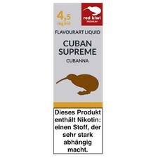 Red Kiwi Liquid Cuban Supreme Cubana 4,5mg Nikotin (100ml)
