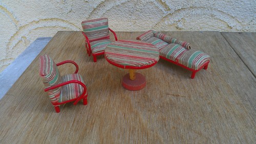 Alte puppenstubenmöbel - alte,