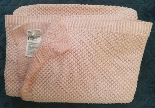 Mothercare rosa strickdecke - mothercare,