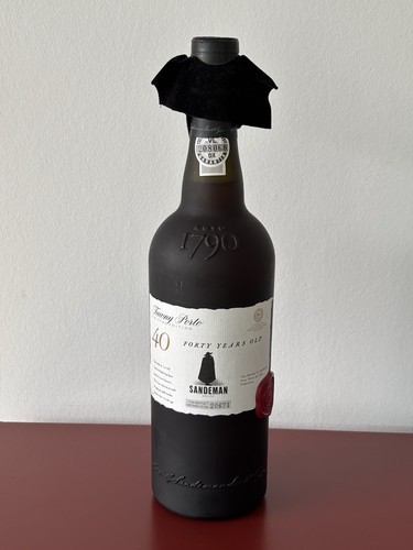 Sandeman portwein years old - 40,