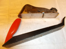 1 Metallhobel und ein Metallraspel