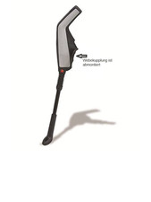 Weber Fahrradständer für Rahmendreieckmontage, ohne Weber Kupplung B