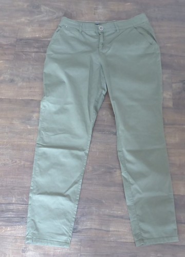 Hose oliv baumwolle - hose, 40