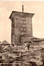 Postkarte :  BROCKEN/Harz - Brockenhotel  ; ca.1957