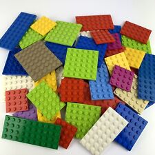 LEGO 30x Platten Bauplatten gemischt verschiedene Farben & Größen Bunt Konvolut