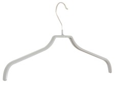 100 Kleiderbügel Wäschebügel Metall-Bügel Garderobenbügel rutschfest Bügel 43 cm