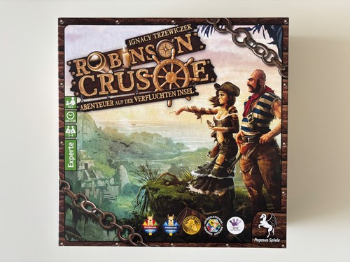 Robinson crusoe brettspiel - crusoe, mit