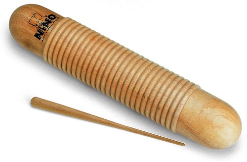 Meinl nino555 guiro holz inkl - holz,