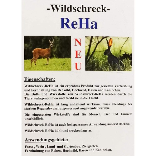 Wildschreck reha - wildschreck,