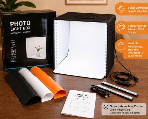 Fotobox lichtzelt mit - lichtzelt,