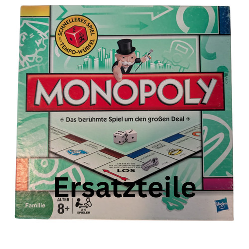 Monopoly ersatzteile hasbro - monopoly,