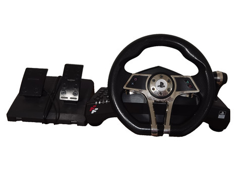 Gaming lenkrad mit pedalen - lenkrad, &