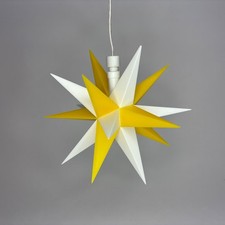 LED-Stern Weiß-Gelb