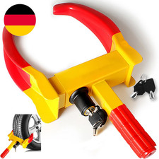 Wegfahrsperre Radkralle Parkkralle Diebstahlsicherung Mit 2 Schlüsseln, Felgenkr