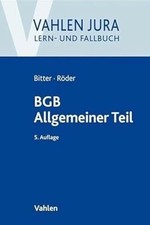 BGB Allgemeiner Teil (Vahlen Jura/Lehr- und Fallbuch) Buch Vahlen, Franz