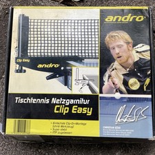 Tischtennis Netzgarnitur andro Clip Easy unbenutzt