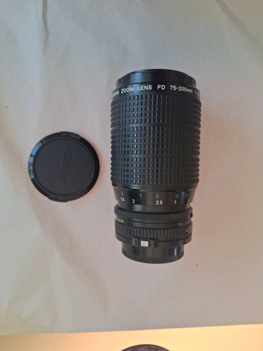 Canon new 200mm 4 - fd, 75-200mm