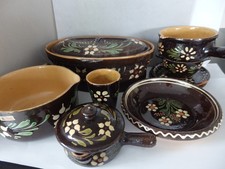 Souflenheimer Keramik Konvolut